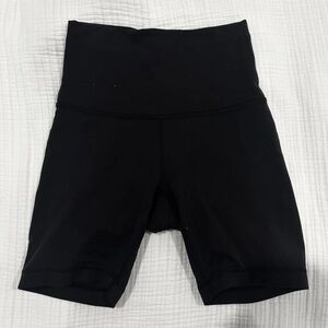 Lululemon Wunder Under Biker Shorts